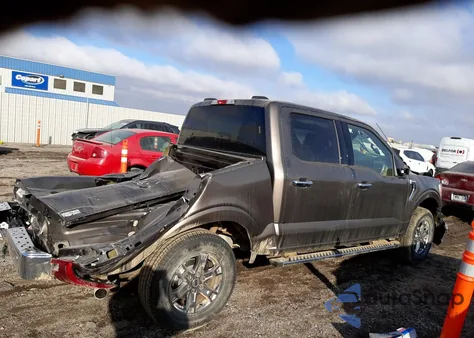 2022 Ford F150 Supercrew из США, поврежденный, VIN 1FTFW1E56NKE99384